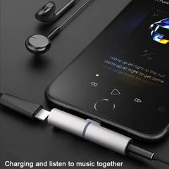 8 pin Charger Audio Headphone Adapter Dock For iPhone 12 11 Pro XR XS 7 8 Plus