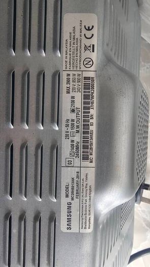 Samsung Microwave smart oven