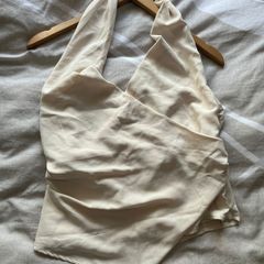 ladies wrap halterneck top new bnwt