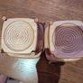 2 sets of wooden coasters Image 2
