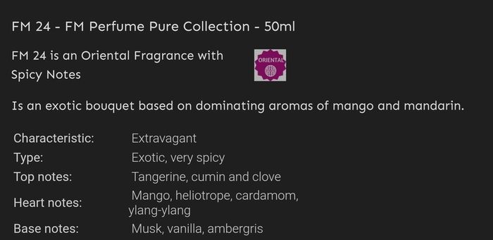 Only 1 Each!! Brand New FM Perfume & Aftershave