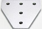 5 Hole 'T ' Joining Plate