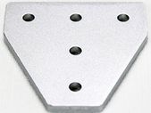 5 Hole 'T ' Joining Plate
