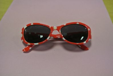 Kid's Polka-dot Sunglasses (with Case)
