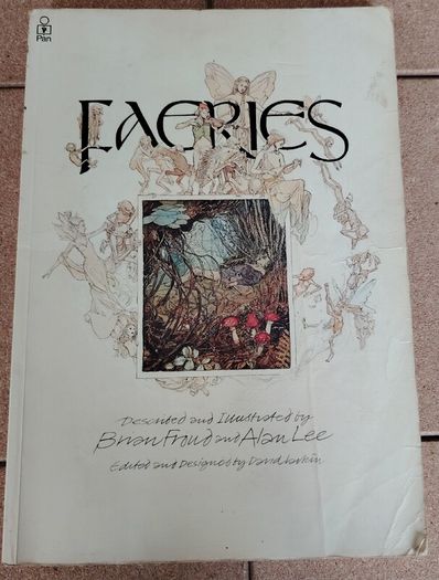 Vintage 1979 Faeries Book - Alan Lee Cover Variant (Pan Books First Printing)