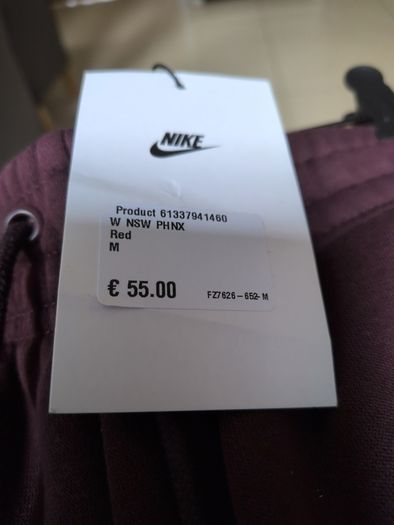 Nike Burgundy Tracksuit Bottoms.  S. M - 14.   B.N.W.T.