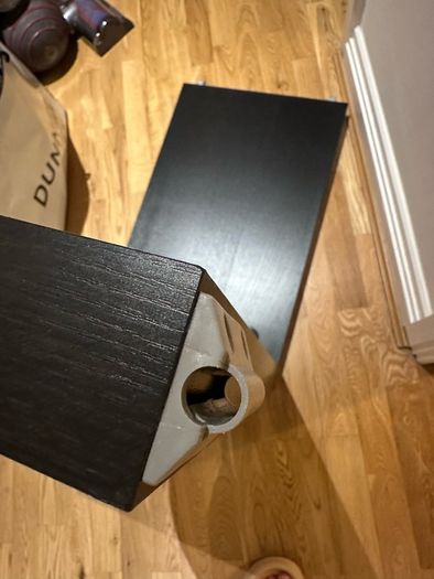 Large Malm desk with pull out slider