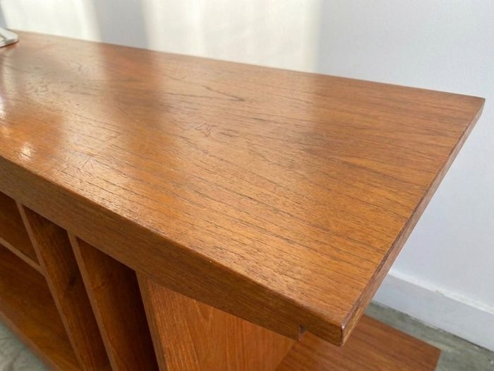 Vintage Mid Century Teak Media Unit / Vinyl Record Cabinet / TV Stand