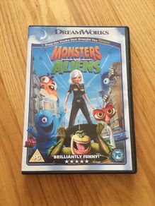 Monsters vs Aliens Dvd