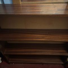 Bookcase wooden, brown