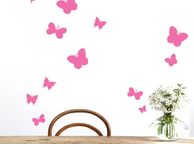 main image for ad Butterflies Vinyl Wall Pattern, Set of 36, Removable Wall Pattern Decal, Wall Decal, Butterfly Wall Sticker, Nursery Wall Decals, Wall Art