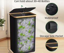 New. 100L Recycling Bin for Kitchen, Large Capacity Bottles Recycle Bin (Free Delivery)