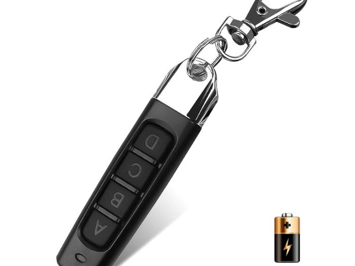 433MHz Wireless 4 Keys copy Cloning Remote Control Garage Door Key
