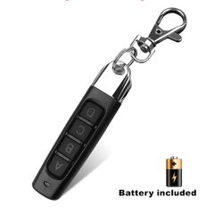 433MHz Wireless 4 Keys copy Cloning Remote Control Garage Door Key