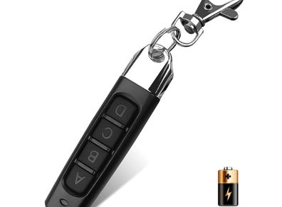 433MHz Wireless 4 Keys copy Cloning Remote Control Garage Door Key