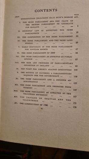 The Constitutional And Parliamentary History Of Ireland Till The Union. By J G. Swift Mac Neill M.p.  First Edition Hardback. 504 Pages
