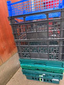Plastic crates