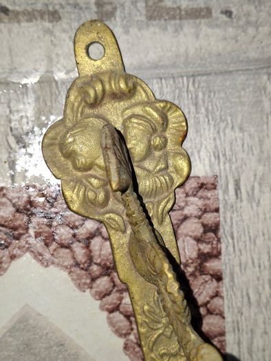 2 Vintage Bronze/Brass Dragon Wall Hooks Ornate Coat Hooks Hat Rack Farmhouse Home Decor