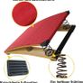 Gymnastics Springboard for Kids Vaulting Training Fitness Playing, Portable Curved Spring Board, Hard Wood Practice Equipment, Elastic Board for Home Room Athletics Training Image 6