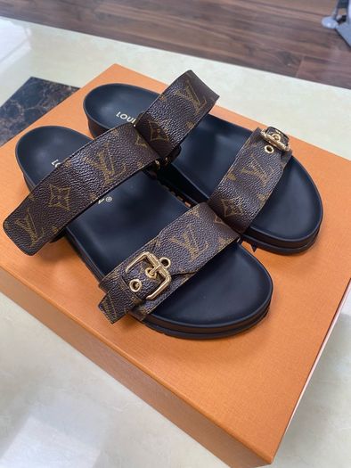 Louis Vuitton Bom Dia Flat Comfort Mules
