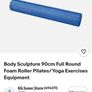 body sculpture 90cm foam roller Image 2