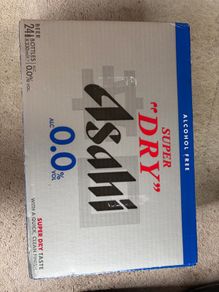 Asahi 0.0 Beer (24 bottles x 330ml)