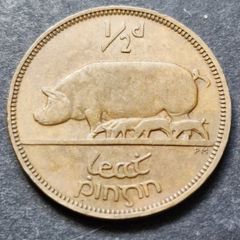 Ireland 1939 Half Penny coin