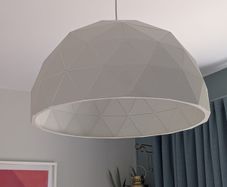 Designer Ceiling Lamp - White