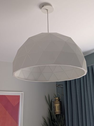 Designer Ceiling Lamp - White