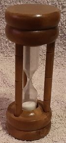 wooden egg timer