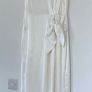 & Other Stories Satin Side Tie Midi Dress Image 3