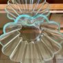2 Pyrex France Fluted Glass Bowls Decorative Jelly Salad or Brioche Forms Moulds Image 3