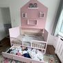 Cot bed IKEA Myllra baby pink Image 5