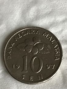 Collectible coin - Malaysia 10 Sen 1997