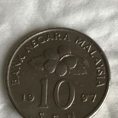 Collectible coin - Malaysia 10 Sen 1997