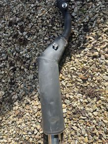 Honda XR 400 R original exhaust