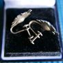 Vintage 1950s Sterling Silver Mexico Screw Back Earrings 4,5g Image 6