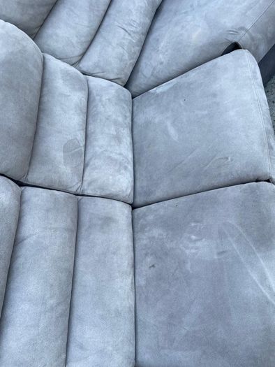 Grey Recliner corner sofa