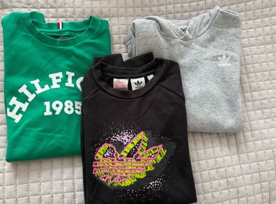 Hoodies boy size 12-13 year old Tommy Hilfiger and adidas