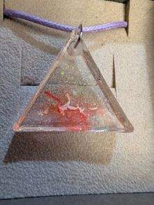 Hand made Resin Necklace