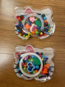 mini beads pack including string