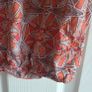 3/4 sleeves and a ruched bottom hem top size 10 Image 3