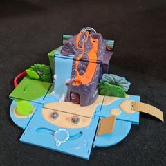 Pokemon Carry Case Volcano Playset