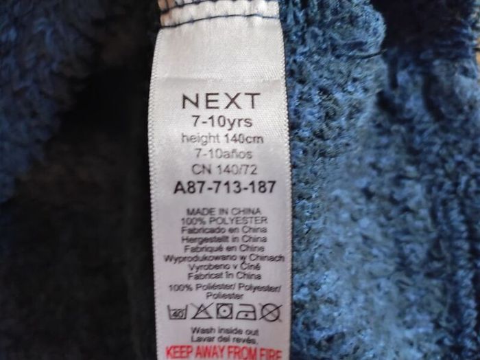 Next Cosy Hoodie, size 7-10