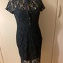 Navy lace dress Image 2