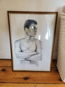Gary Saderup sketch of Muhammad Ali