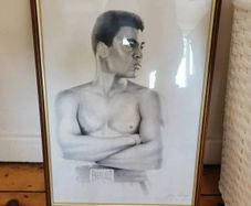 Gary Saderup print of Muhammad Ali