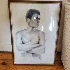 Gary Saderup print of Muhammad Ali