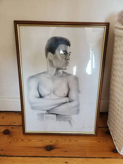 Gary Saderup sketch of Muhammad Ali