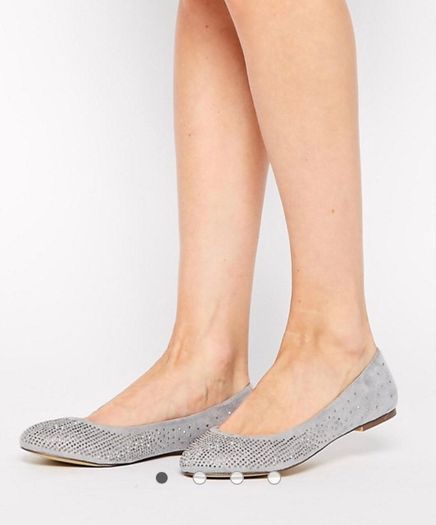 Oasis Sparkle Ballerina Shoes